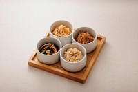 とうもろこしの甘みとかつお節だしのうま味が味わえる具沢山のコーンスープです。