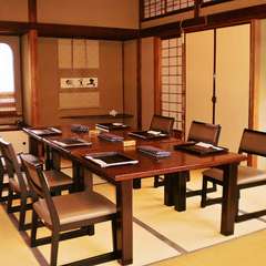 日本家屋の様式美を感じながら食事ができる