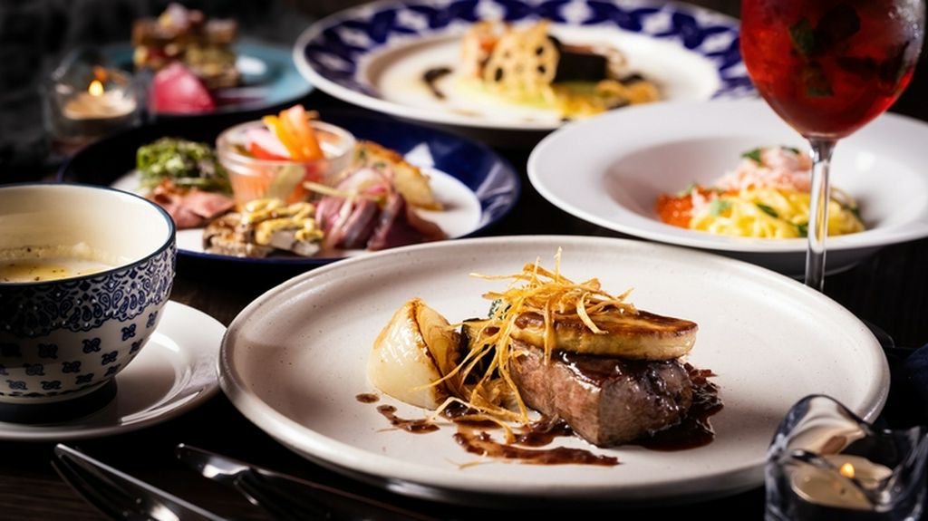 個室もコース料理もあるので、お喋り好きな女子に人気