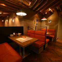 プライベートな時間をゆっくり過ごせる、ボックスシート