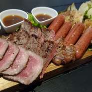 肉盛りプレート