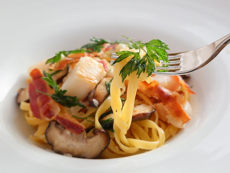 モチモチ食感に感激。店内仕込みの自家製手打ちパスタが絶品