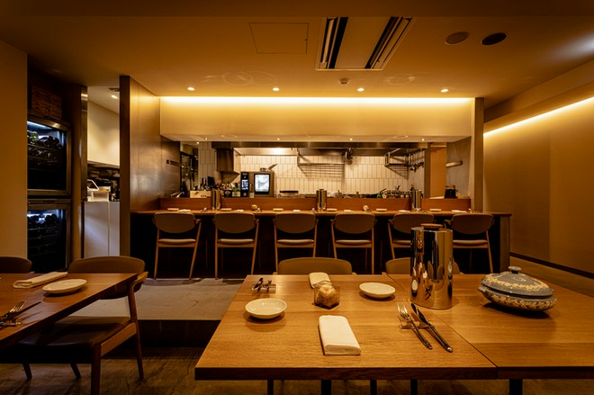 カウンター席がある