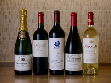 ソムリエ厳選のこだわりワイン