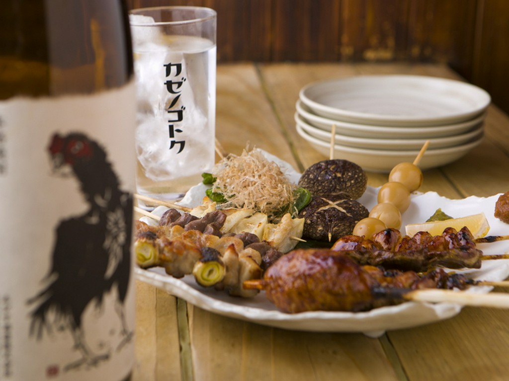 選りすぐりの串焼きが味わえる『おまかせ串焼き盛り合わせ7本』