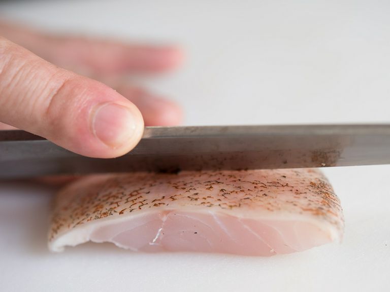 魚中心のフランス料理