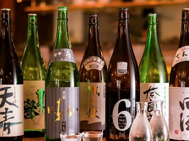全国各地から珠玉の日本酒をラインナップ