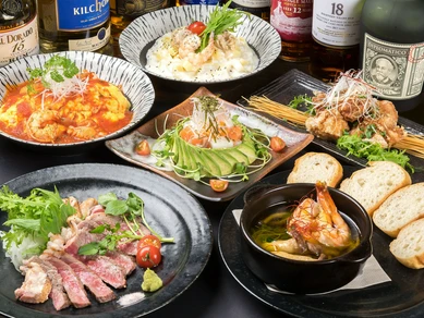 2H飲み放題付全6品『ANCHOR宴会コース』 5,000円