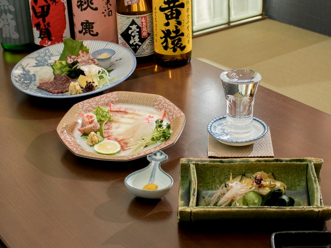 日本酒にこだわっている