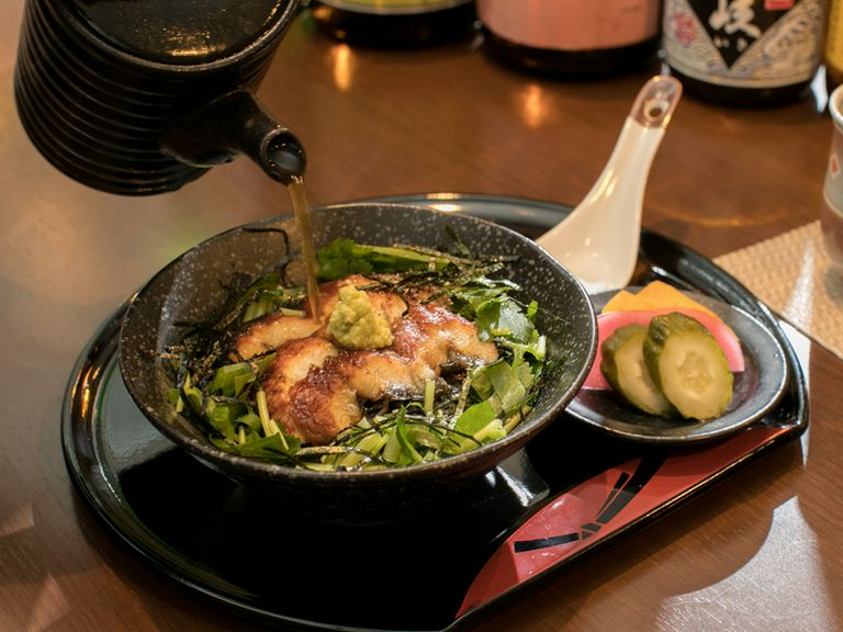 シメに大人気の『うなぎのおでんだし茶漬け』