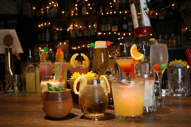 カクテルにこだわっている