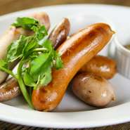 ソーセージの盛り合わせ（3種／5種）