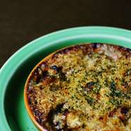 つぶ貝のオーブン焼き