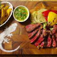 燻製ポンドステーキ