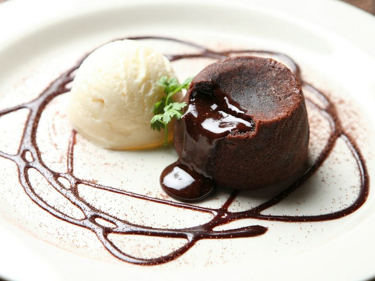 フォンダンショコラ 〜バニラアイス添え〜
