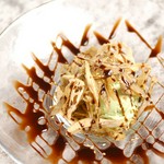 ボディ感のあるコク、繊細なピスタチオの香りをお楽しみください。