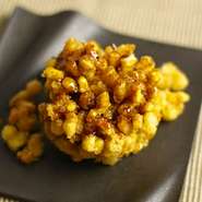 ちょっと大きいとうもろこしのカキアゲ