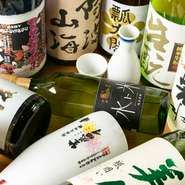 知る人ぞ知る、徳島の美味なる日本酒。まずはグラスでどうぞ