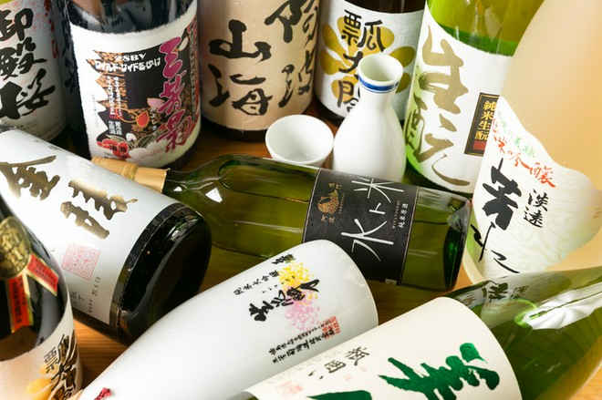 日本酒にこだわっている