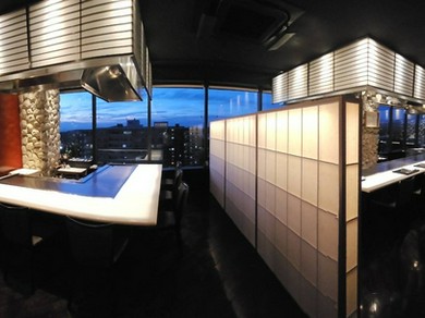 プライベートエリアができました　5、6名様より承ります