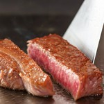 ・本日の前菜いろいろ
・焼き野菜
・ステーキ（120g）
・自家製ドレッシングのサラダ
・パン又は御飯又はガーリックライス（＋1,100円）
・デザート
・コーヒー又は紅茶