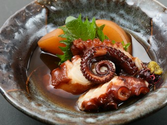 料理人自慢の逸品『たこの柔らか煮』