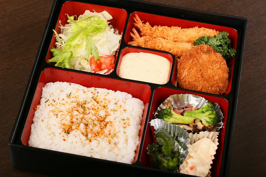 エビフライ＆ヒレカツ弁当