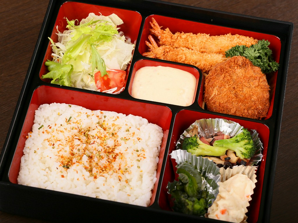 エビフライ＆ヒレカツ弁当