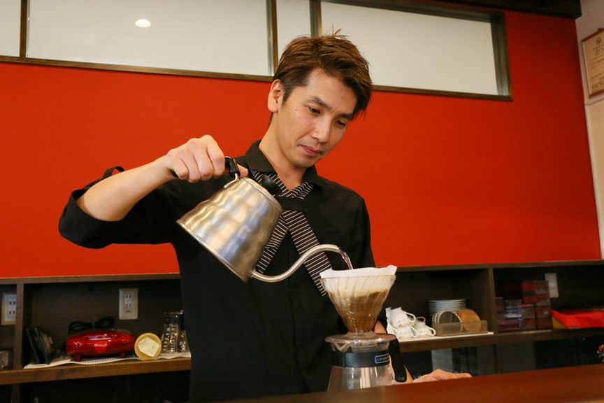 お客さまに喜んでいただけるように、いつも気配りを忘れません