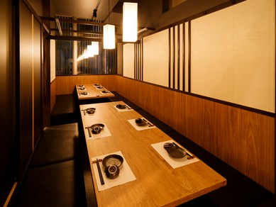 2名から80名まで全席完全個室でご案内　大小宴会お任せください