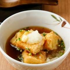 リピート客が絶えません。お酒のアテにもおすすめ『豆粋の揚げだし豆腐』