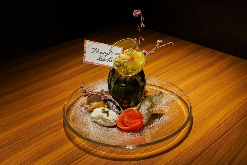 デザートプレート(メッセージカード付き)※写真は一例です。