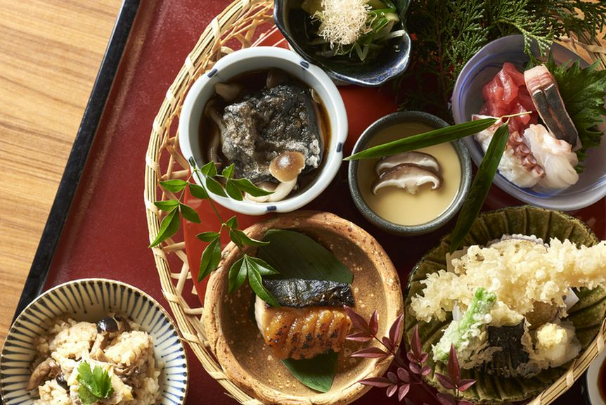 季節の籠盛り和御膳