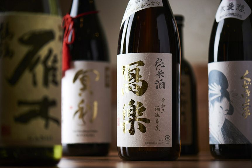 常時15種類程の日本酒をご用意しております。