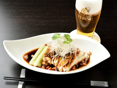 本場四川の味！　芳醇なスパイスの香りが漂う『名古屋コーチンのよだれ鶏』