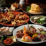 贅沢な味わいが詰まった満足度の高いコースです。