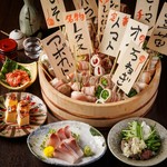 炭火焼き鳥と博多野菜巻き串を楽しめる『Moga_Ru』前菜から〆まで当店の魅力を存分にお楽しみ頂けるコース