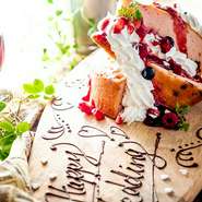 誕生日特典 【誕生日】デザートプレートサービス