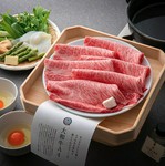 ＜お料理のみプラン＞
大和牛A4すき焼きを思う存分ご堪能いただけるプランです。
