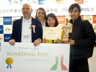 世界初！女性ピッツァ職人だけの大会「PONTICORVO杯」で優勝!! 
