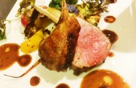 仔羊のロースト ポルチーニのソース　1200円／2400円