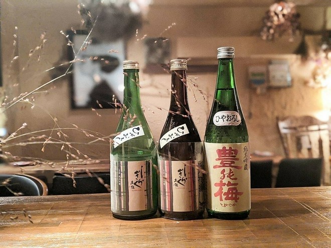 日本酒にこだわっている