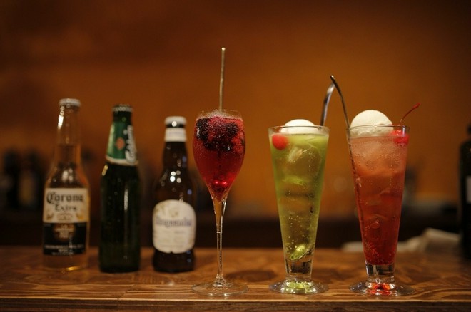 カクテルにこだわっている