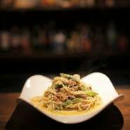 白ワインベースのミートソースパスタ！
当店人気No.1のパスタです。