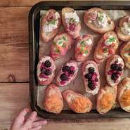 ※写真はある日の前菜メニューです。
