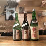 当店では高知県の期間限定・数量限定の日本酒を取り揃えております。