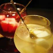 toneのサングリアは赤・白あります！