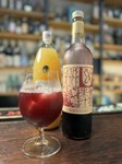 青森産無加水&保存料不使用&無加糖の本物ストレート林檎ジュースと、ワイン産地山梨のワイナリーが作る無添加の葡萄ジュースをMIX♪そらぁ旨い!