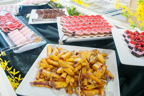 イベント限定のデザートビュッフェ