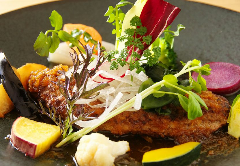 ハンバーグ和風ソース